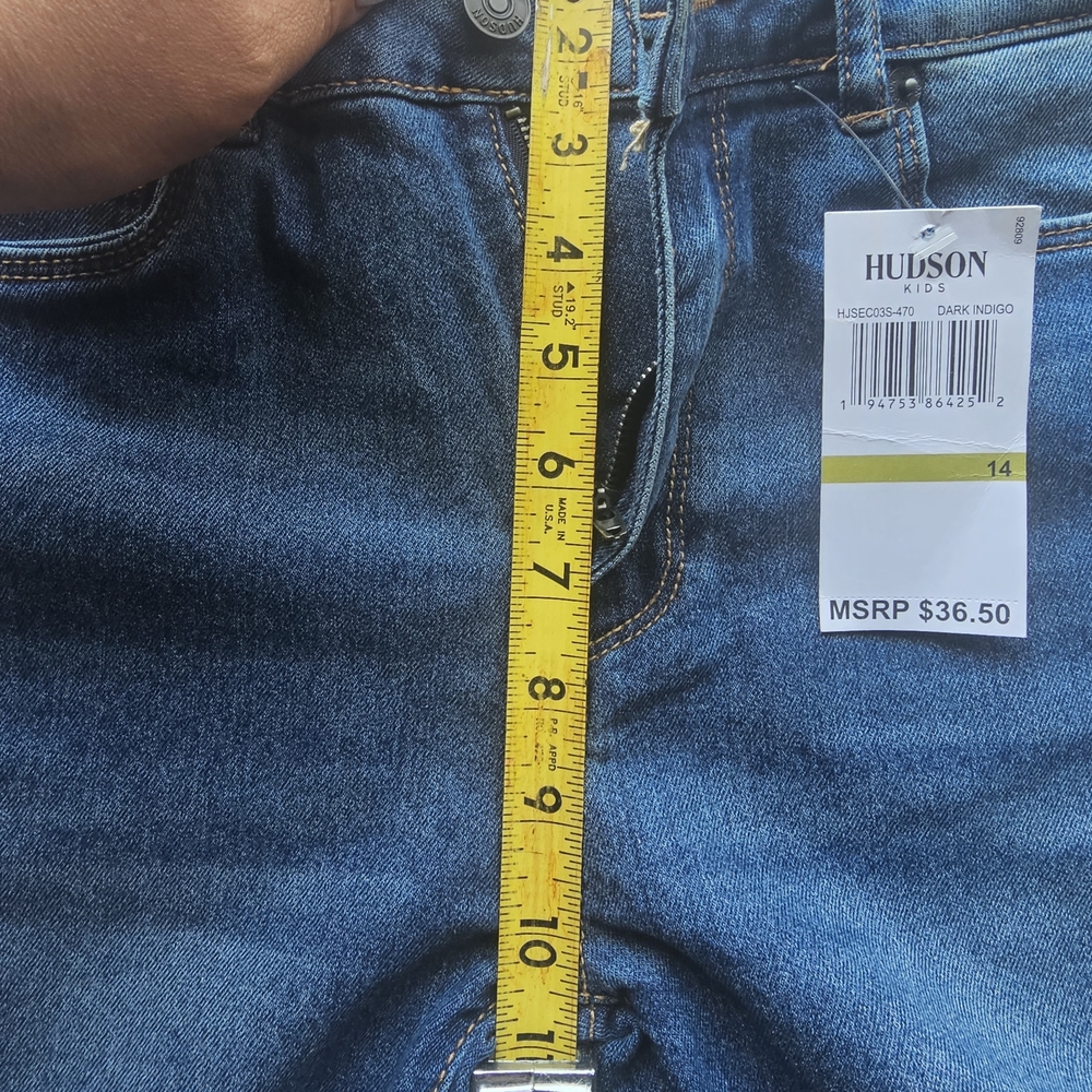 Hudson Jeans Blue‎ Cut-Off Denim Shorts - Picture 10 of 11